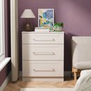 Malton Ready Assembled 3 Drawer Deep Chest in Kashmir Ash