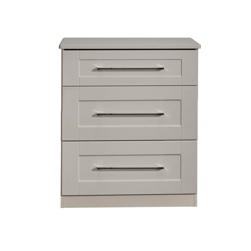 Malton Ready Assembled 3 Drawer Deep Chest in Kashmir Ash