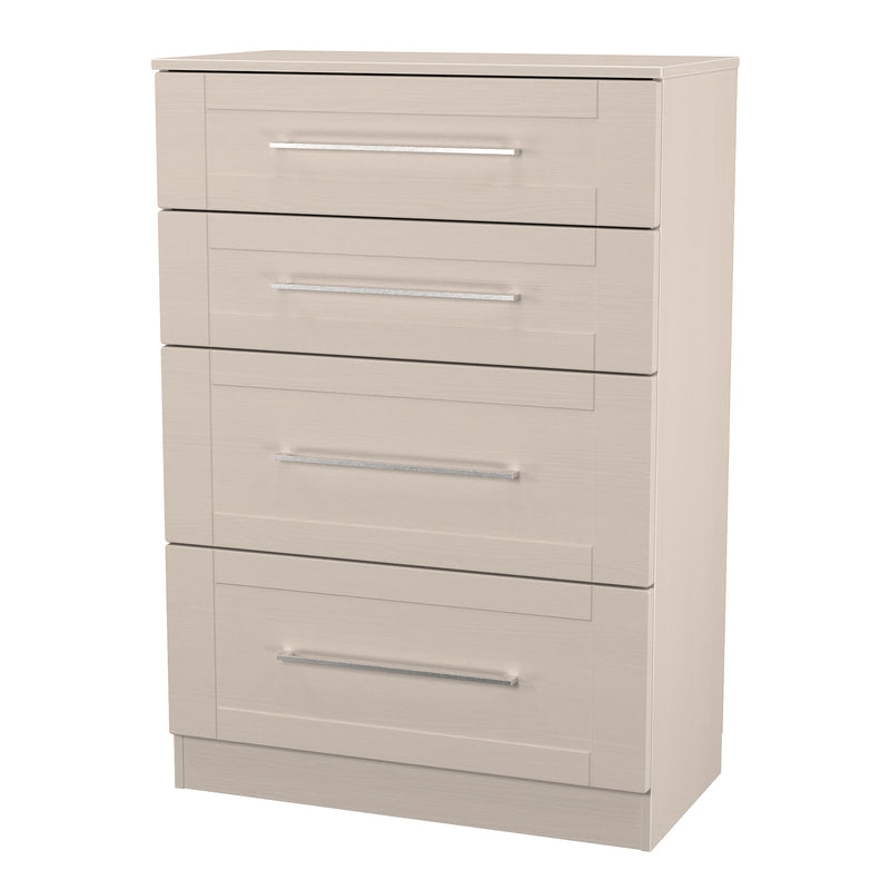 Malton Ready Assembled 4 Drawer Deep Chest in Kashmir Ash