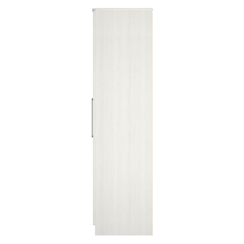 Malton Ready Assembled 2 Door Wardrobe in Grey Ash