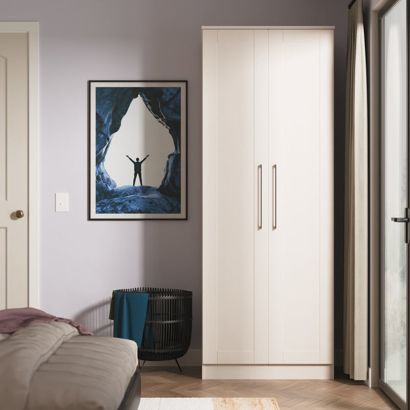 Malton Ready Assembled 2 Door Wardrobe in Kashmir Ash
