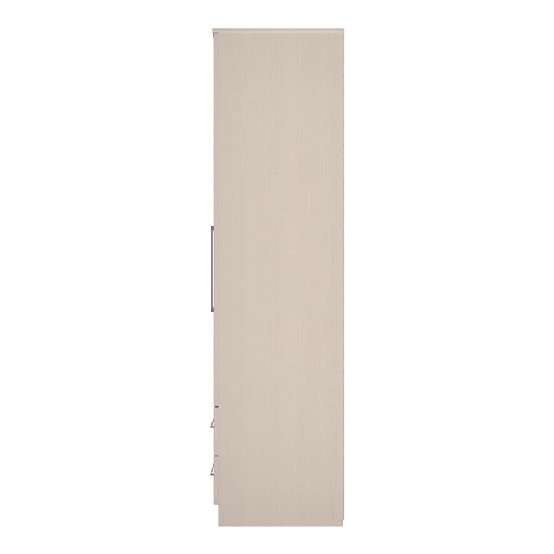 Malton Ready Assembled 2 Door 2 Drawer Wardrobe in Kashmir Ash