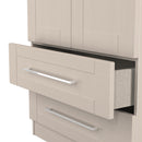 Malton Ready Assembled 2 Door 2 Drawer Wardrobe in Kashmir Ash