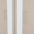 Malton Ready Assembled Tall 4 Door 2 Centre Mirrors in Kashmir Ash