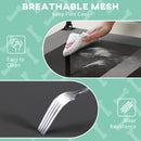 PawHut Cooling Raised Dog Bed w/ Breathable Mesh, Light Grey