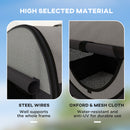 PawHut Folding Fabric Soft Pet Crate Dog Cat Travel Carrier Cage