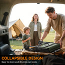 Outsunny 62L Festival Trolley, 120kg Heavy Duty Folding Trolley Cart