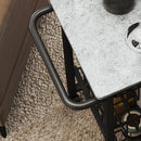 HOMCOM 4-Tier Kitchen Island on Wheels with 4 Pull-Out Baskets, Light Grey