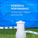 Outsunny Swimming Pool Filter Pump With Cartridge For 13'-15' Above Ground Pools