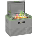 Outsunny Car Refrigerator 12V Portable Freezer For Camping, Light Green