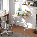 HOMCOM 81.5 Cm Folding Computer Desk For Small Spaces Bedroom