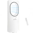HOMCOM Bladeless Tower Fan With Oscillating, 3 Speeds, 3 Modes, 15H Timer