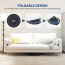 HOMCOM 40" Foldable Mini Fitness Trampoline W/ Foam Handle 122 CM