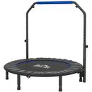 HOMCOM 40" Foldable Mini Fitness Trampoline W/ Foam Handle 122 CM