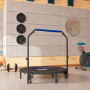 HOMCOM 40" Foldable Mini Fitness Trampoline W/ Foam Handle 122 CM