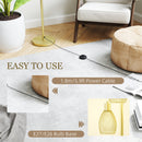 HOMCOM Industrial 3-Light Floor Lamp Dimmable Standing Lamp