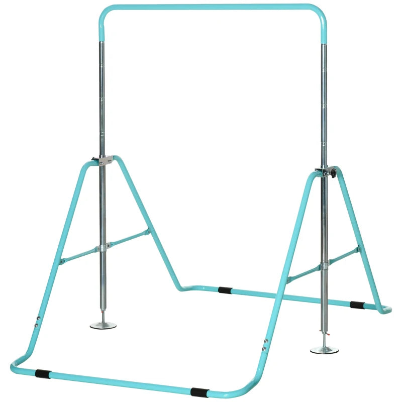 HOMCOM Kids Gymnastics Bar - Green