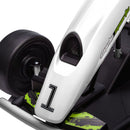 HOMCOM 24V Electric Go Kart for Kids with Music, Horn Honking, Slow Start