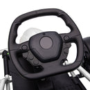 HOMCOM 24V Electric Go Kart for Kids with Music, Horn Honking, Slow Start