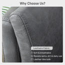 HOMCOM Small Sofa, Loveseat Sofa for Bedroom, Home Office