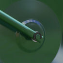 Outsunny 63 L Lawn Roller Large Heavy Duty Metal Sand Or Water Filled