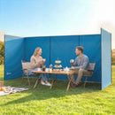 Outsunny Camping Windbreak Portable Wind Blocker Privacy Wall, 7.8m x 1.5m