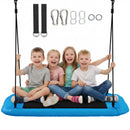 AIYAPLAY Nest Swing With Adjustable Ropes For Kids, Blue
