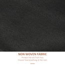 Outsunny Raised Garden Bed Wooden Plant Stand Grey