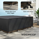 Outsunny Large Garden Set Square Cover Outdoor Furniture Waterproof Resist Fade