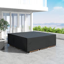 Outsunny Large Garden Set Square Cover Outdoor Furniture Waterproof Resist Fade