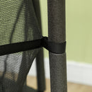 HOMCOM 4.6FT/75 Inch Kids Trampoline With Safety Enclosure, Indoor Outdoor