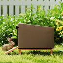 PawHut Rabbit Hutch Cover, Guinea Pig Hutch Cover for X-D2-0047, Brown