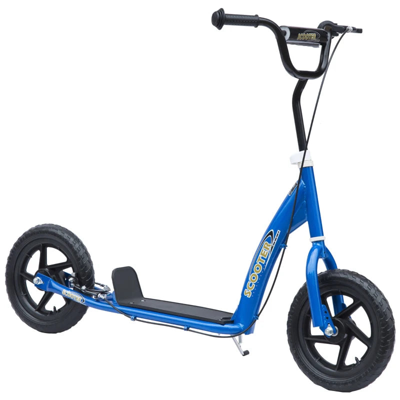 HOMCOM Teen Push Scooter -Blue