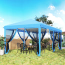 Outsunny 6 X 3(m) Pop Up Party Tent Canopy With 6 Removable Sidewalls