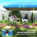 Outsunny 6 X 3(m) Pop Up Party Tent Canopy With 6 Removable Sidewalls