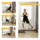 Home Gym Equipment Reformer Pilates Machine Flat or Incline Ab Machine