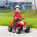 AIYAPLAY Honda Licensed Kids Electric Quad Bike 6V ATV 1.5-3 Years Red And Blue