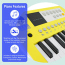 Axus 37 Mini Key Compact Keyboard - Sunrise Yellow