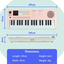 Axus 37 Mini Key Compact Keyboard - Dusk Pink