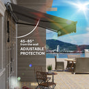 Outsunny 3.5 x 3(m) Electric Retractable Awning w/ Aluminium Frame