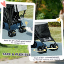 PawHut Lightweight Foldable Dog Stroller for Mini Dogs