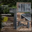 Outsunny 1.1M Outdoor Garden Bench Patio Loveseat Fir Wood 2 Person