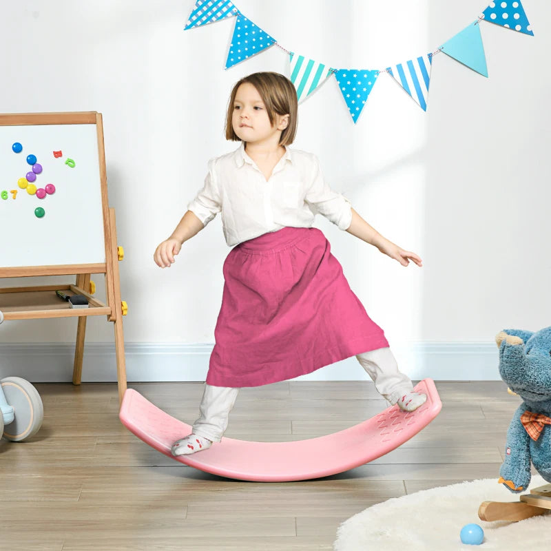 ZONEKIZ Kids Balance Board - Pink