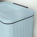 HOMCOM 2 x 20L Double Rubbish Bin, Pedal Bin with Soft-Close Lid, Light Green