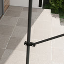 Outsunny Freestanding Retractable Awning, Non-Screw Garden Awning