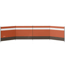 Outsunny Camping Windbreaks with Clear Windows, Orange