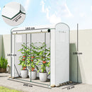 Outsunny Mini Greenhouse, Portable Indoor Outdoor Green House with PE Cover