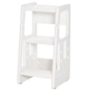 HOMCOM Kids Step Stool, - White