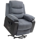 HOMCOM Power Lift Riser and Recliner Chair with Remote Control