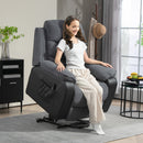 HOMCOM Power Lift Riser and Recliner Chair with Remote Control